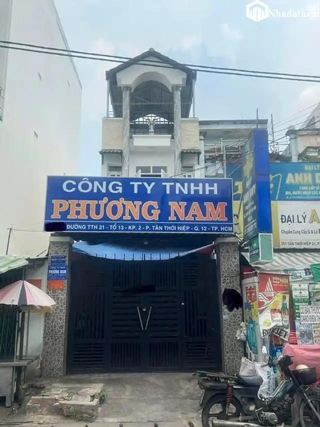 Bán nhà chính chủ, 116m2, 3 tầng, 4pn, 2wc, Đường Tân Thới Hiệp 21, Phường Tân Chánh Hiệp, Quận 12, Tp Hồ Chí Minh