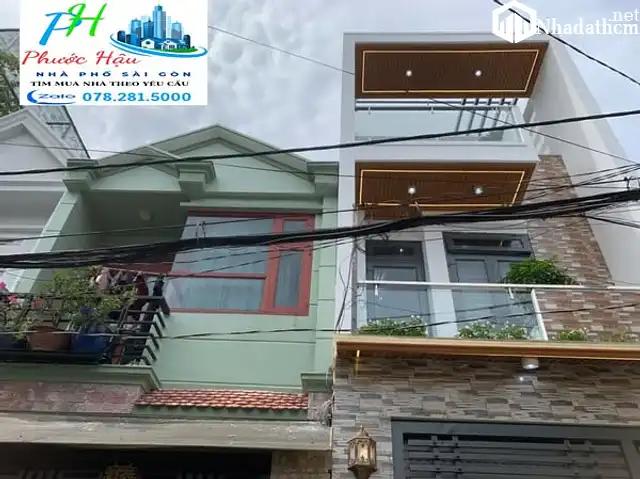 Cần bán nhà hẻm Quận 12, 2 lầu, 4pn, 3wc, giá 5.35 tỷ