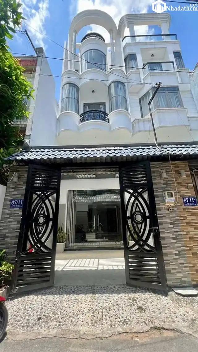 Bán nhà  3 lầu, 80m2, 4pn, 5wc, giá 7.8 tỷ, Gò Vấp