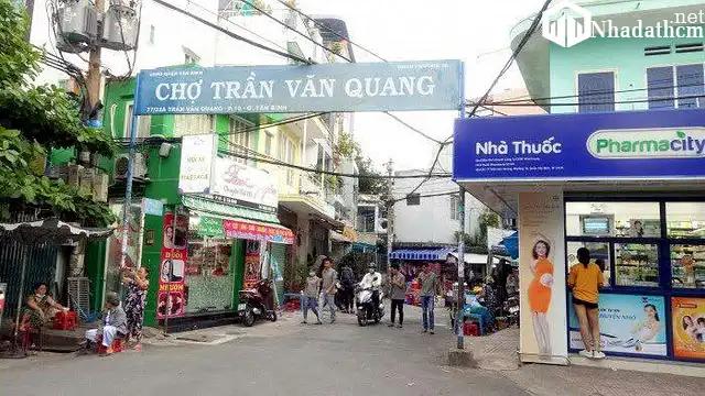 Nhà HXH - GÓC 2 MT-  NGAY CHỢ TRẦN VĂN QUANG  - T.BÌNH