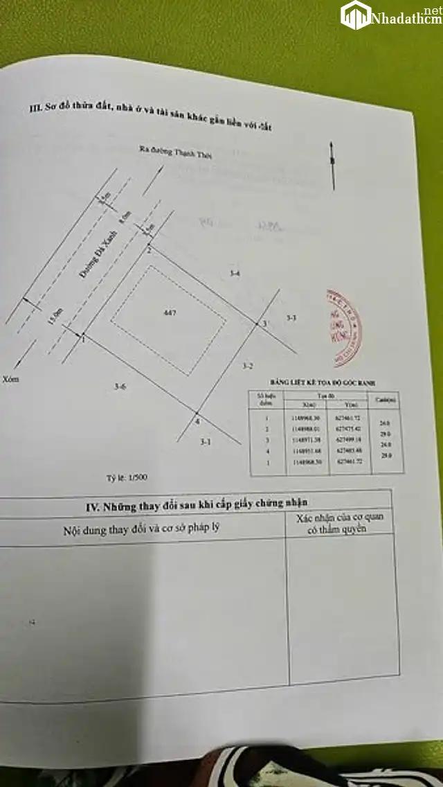 BÁN GẤP LÔ ĐẤT KDC PHÚC HƯNG - CẦN GIỜ, TP.HCM 