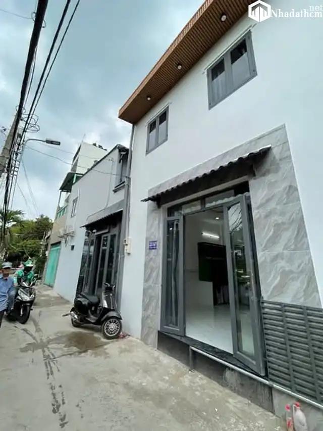 Bán Nhà sổ chung hiệp thành q12..giá 1t490