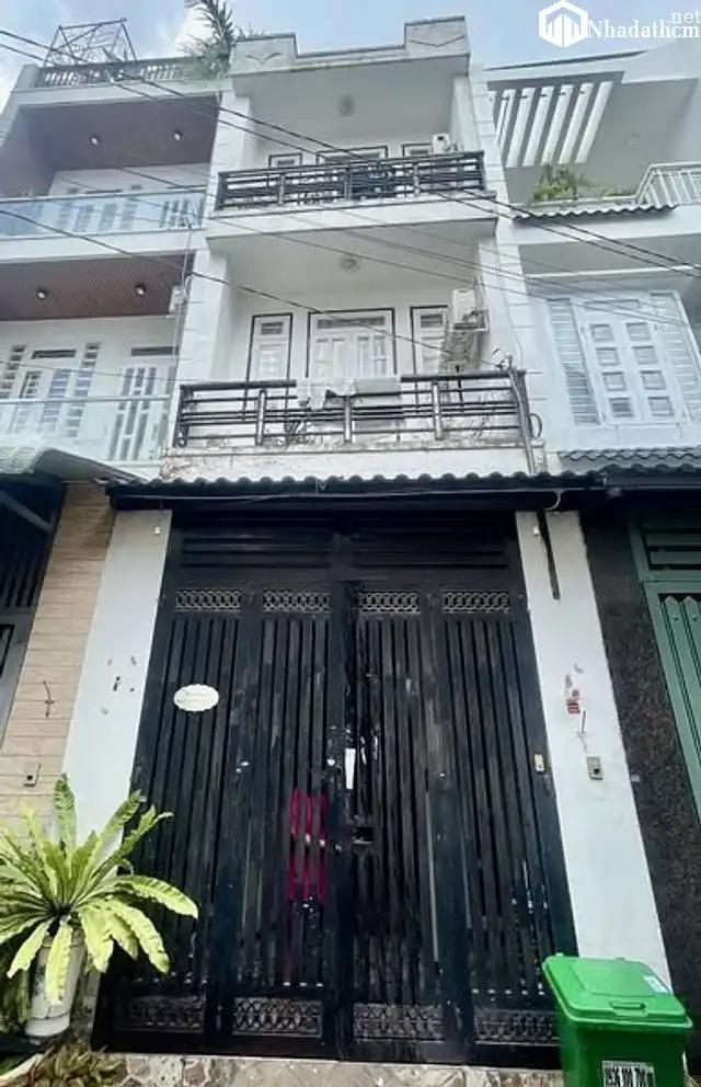 Nhà hẻm 5m, gần chợ, 52m2, giá 4.09 tỷ, 3 tầng, 4pn, 3wc