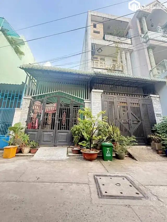 BÁN NHÀ LÂM THỊ HỐ – TRUNG MỸ TÂY – HẺM XE TẢI