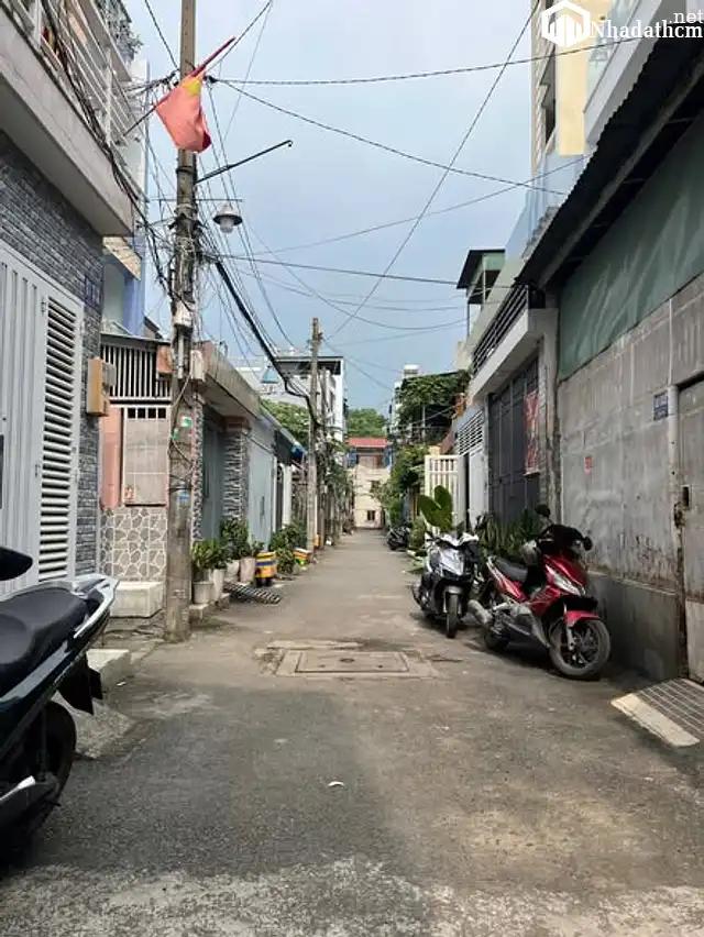 BÁN NHÀ HẺM XE HƠI - LÊ VĂN THỌ, P.12 (AHT), GÒ VẤP