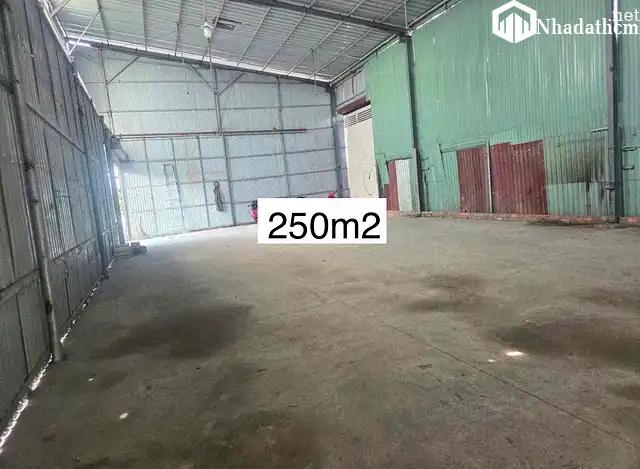 Cho thuê kho xưởng 250m2 Vườn Lài ND Quận 12