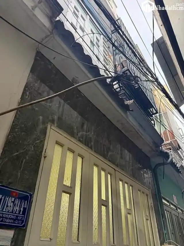 Nhà Giá Rẻ Quận 12 – Hẻm TTH-07, Giá 585 Triệu