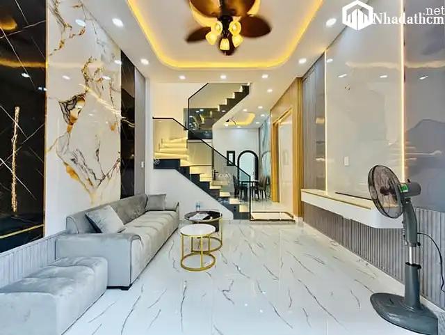 Bán nhà Quang Trung hẻm ô tô thông, 34m², giá 5.x tỷ