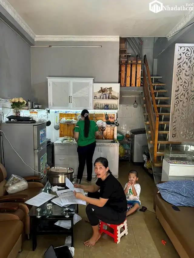 Cho thuê nhà hẻm đường phạm văn chiêu p9 gò vấp giá 6tr