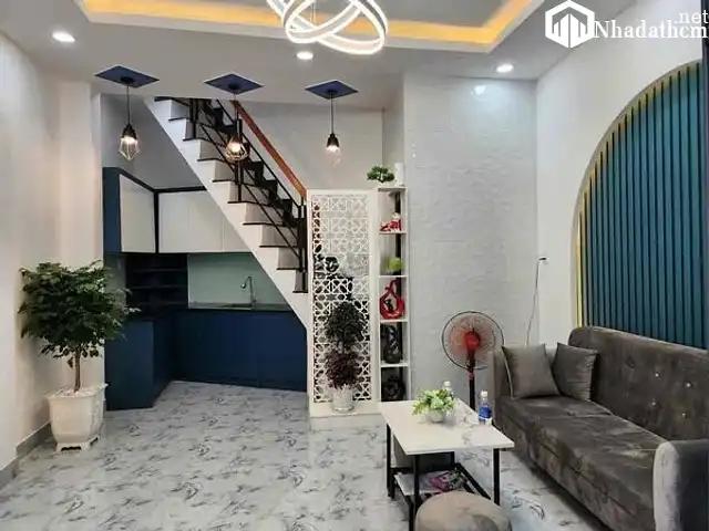 Cho thuê nhà giá rẻ Phú Nhuận, 1 lầu 28m2, 2pn, 2wc, giá 6.5 triệu