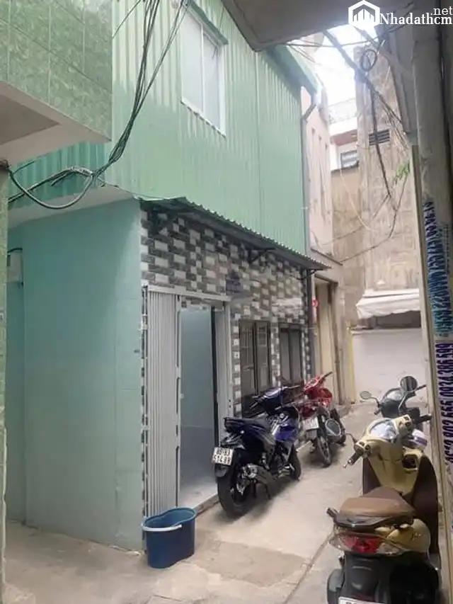 Nhà Sư Vạn Hạnh gần chợ An Đông Q5, 1 lầu, 2pn, 1wc, hẻm an ninh