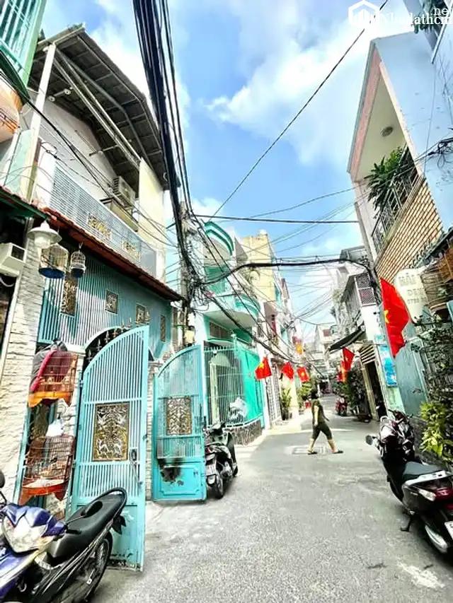 Nhà 2 mặt hẻm xe tải - gần ngã 4 Bảy Hiền, Tân Bình, giá 13.5 triệu