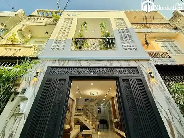 Nhà 1 trệt 1 lầu gồm phòng khách bếp 2 pn 2 tolet, hẻm 3 m, đường Quang Trung, Gò Vấp, giá 4.77 tỷ