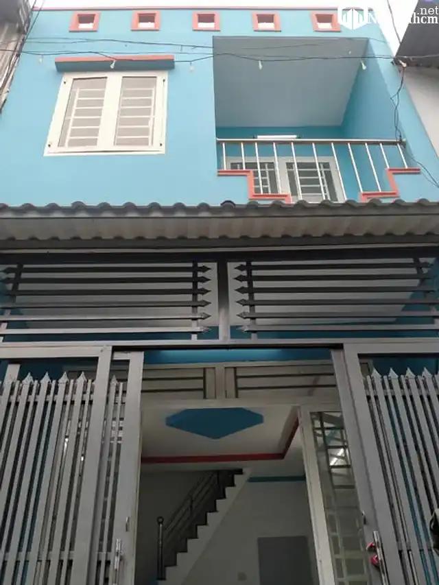 Nhà 1 trệt 1 lầu đỗ suốt, 3pn, 2wc, tại đường Nguyễn Thị Tú, giá 1.39 tỷ