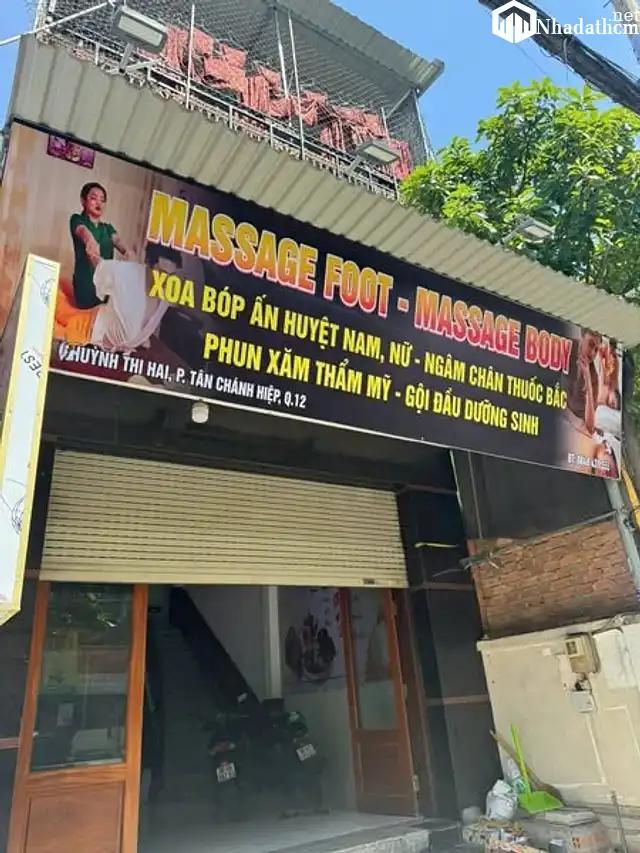 Cho thuê nhà MẶT Tiền Huỳnh Thị Hai P.Tân Chánh Hiệp, Q12, giá 12 triệu