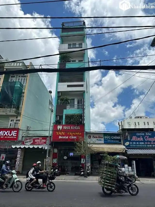 Nhà 4,2 x 15,6m, ngan nở hậu 4,7m. 7 tầng, 7pn,9wc, Đường Nguyễn Oanh