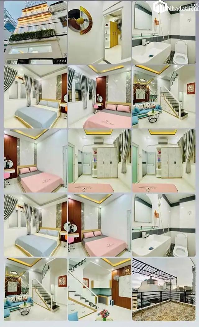 Nguyên căn siêu phẩm mini full nội thất phạm văn chiêu phường 16 gò vấp.