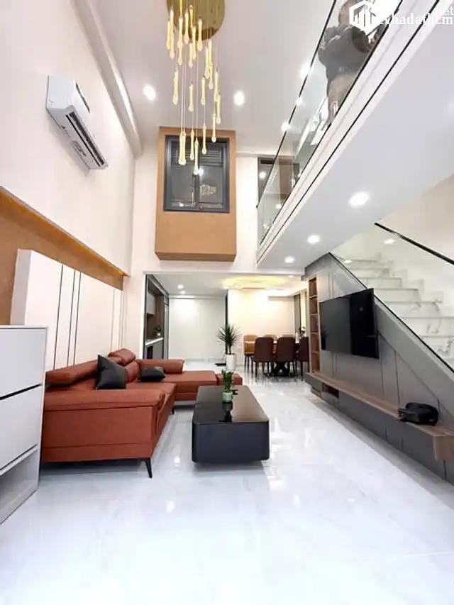 NGAY CHỢ BÀ CHIỂU - BẠCH ĐẰNG BÌNH THẠNH - 3 TẦNG BTCT NGANG 4.2M - HOÀN CÔNG ĐỦ - FULL NỘI THẤT - CHỈ 7.168TỶ