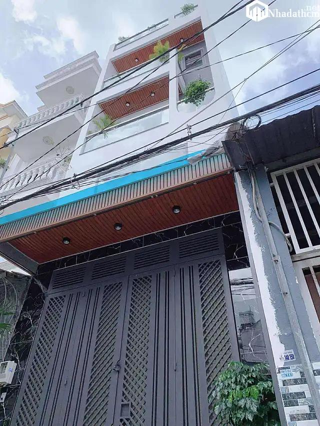 Nhà mới full nt hxh 56m2-5tang sát mt Lâm Thị Hố Q12 - 6 TỶ NHỈNH