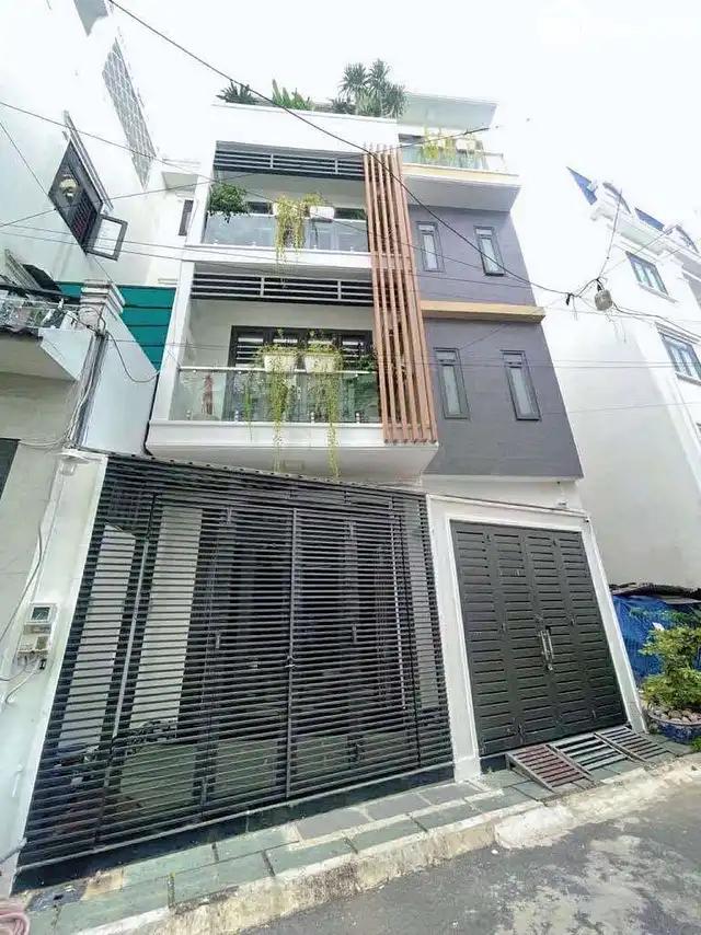 nhà full nt đường 8m- 58m2-4tang hẻm 621 Nguyễn Ảnh Thủ Q12 - 6,4 tỷ