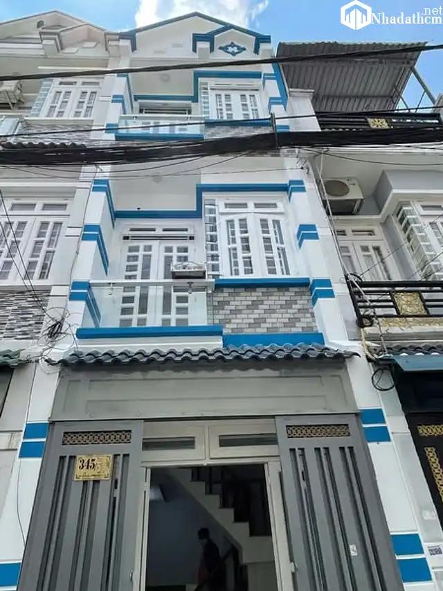 Nhà Xây Kiên Cố 1 Trệt 2 Lầu Hẻm Xe Hơi, Đường Nguyễn Thị Búp, Gần Bệnh Viện Q12